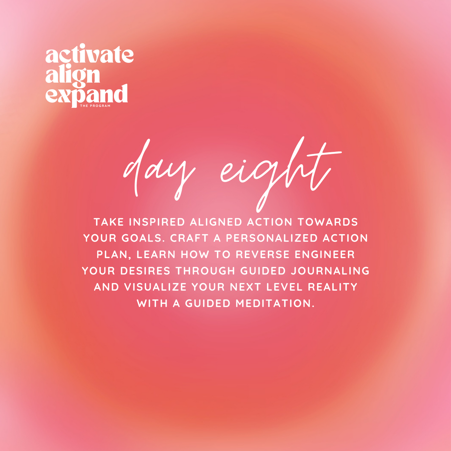 Activate Align Expand 10 Day Manifestation & Alignment Program