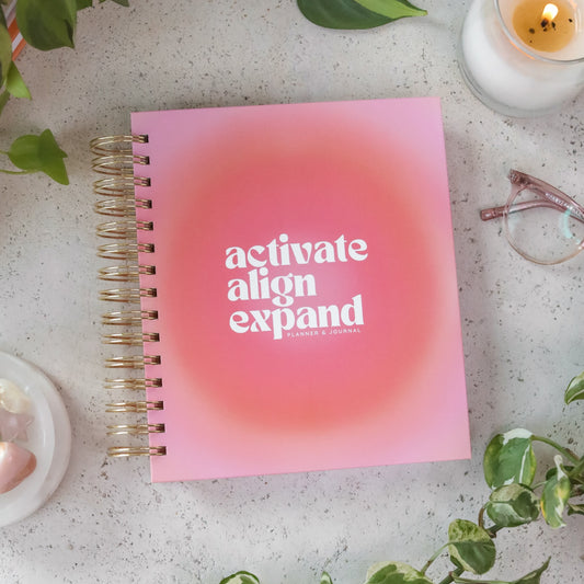 Activate Align Expand Guided Journal & Planner